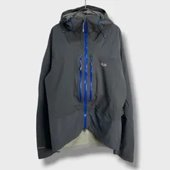 ☆Rab☆ネオガイドジャケット☆ポーラテックネオシェル☆グレー☆止水ジッパー☆マウンテンパーカー☆D26Mのサムネイル