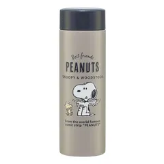 【新品】 スケーター(Skater) ステンレス マグボトル 超軽量 350ml スヌーピー バッジ PEANUT STYL4 0