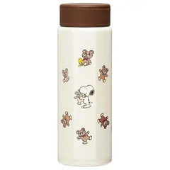 【新品】 スケーター(Skater) 八角形 ステンレス マグボトル 水筒 500ml 保温 保冷 スヌーピー SNOOPY and BEAR STO5-A 0