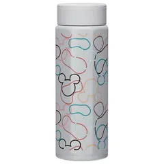 【新品】 スケーター(Skater) ステンレス マグボトル 500ml 持ちやすい 8角形 保温 保冷 水筒 ディズニー ミッキーマウス チャコール STO5 1