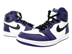 ナイキ NIKE AIR JORDAN 1 RETRO HIGH OG Court Purple エア ジョーダン 1 レトロ ハイ コート パープル 555088-500 28.5紫 ブランド古着ベクトル 中古▲■260326