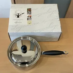 未使用品 LAGOSTINA ラゴスティーナ NOVIA ノビア 18cm 片手鍋 ソースパン キャセロールのサムネイル