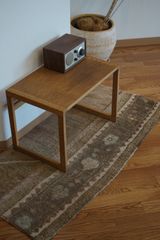 モザイク柄のカフェテーブル インダストリアル 【ハンドメイド家具