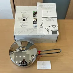 未使用品 LAGOSTINA ラゴスティーナ PANDORA パンドラ 16cm 片手鍋 ソースパン キャセロール 調理器具のサムネイル