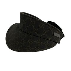 GUCCI GGパターン サンバイザー Sサイズ ブラック GUCCI GGパターン サンバイザー Sサイズ - メルカリ