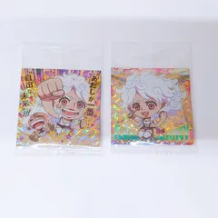 【2点セット】にふぉるめーしょん ワンピース ウエハースシール ステッカー ニカ ボニー ルフィ