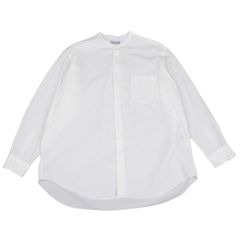 美品未使用クリステンセン★COTTON LONG バンドカラーシャツ✳︎ピンク 美品未使用クリステンセン☆COTTON LONG バンドカラーシャツ✳︎ピンク