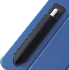 ESR Pencil ケース Pencil Pro＆第1世代＆第2世代対応 タッチペンカバー アップルペンシル対応 接着シール式 伸縮スタイラスペンホルダー 薄型 保護 紛失防止 貼付用ケース ブラック