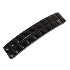 CHANEL (シャネル )ココマーク チョコバー バレッタ ブラック - メルカリ