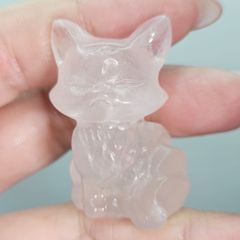 ◇お値下げ◇ローズクォーツのユニコーン 天然石 - メルカリ