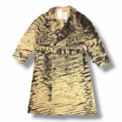 参考上代121000円 未使用 YOKE 25SS Photo Printed Cotton Trench Coat フォトプリントトレンチコート ロングコート ヨーク YK25SS0893C ベージュ 1 （12345M）のサムネイル