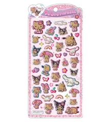 【国内正規品】クラックス サンリオ うるちゅるポップシール　日焼けサマー　サンリオキャラクターズ　ボンボンドロップシール