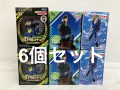 未開封 名探偵コナン Vinetteumフィギュア 名探偵コナン小さくなった探偵 XrossLink 萩原研二 ちょこのせ 萩原千速 6個セット LF4D31 f101