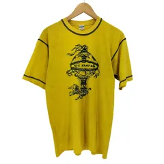 チャンピオン Champion 70-80s USA製 バータグ UC DAVIS プリント 半袖クルーネッTシャツ メンズ  L