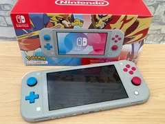 【豊】Nintendo Switch Lite 本体　ポケモン　ザシアン・ザマゼンタ 初期化済み 任天堂 【1226TY】D25