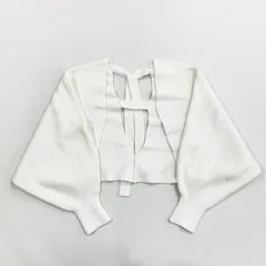 m5471 ローズティアラ RoseTiara ショート丈ニットカーディガン