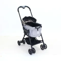 コンビ ペット用カート ミリミリ combi-milimili-beige-light ウォーターエッジベージュ×ライ【良い(B)】のサムネイル