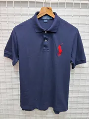 ［Polo by Ralph Lauren］ ラルフローレン　半袖ポロシャツ　ネイビー　M 2604-102