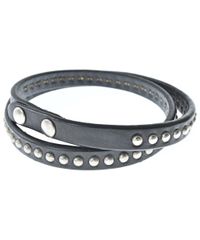 レディース J&M DAVIDSON メッシュ ブレスレット ブラック