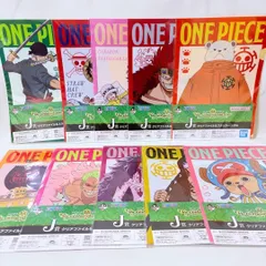 一番くじ ワンピース j賞 クリアファイル&ステッカー コンプ 3セット 30枚