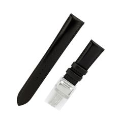 [Meito] Seiko Replacement Strap with D-Buckle, Brown Leather, 20mm Lug Width, Watch Parts, Accessories, Watch Strap