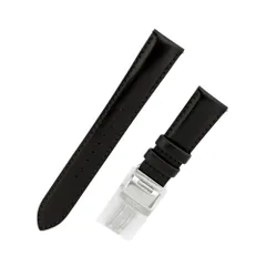 【名東】セイコー Dバックル付 替えベルト ブラウン 茶 レザー ラグ幅20mm 腕時計 パーツ 小物 時計ベルト 時計アクセサリー