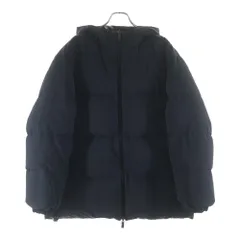 BURBERRY (バーバリー) 胸ロゴ ダイアゴナルチェック リバーシブル ダウンジャケット ブラック THHUATHA2517NONのサムネイル