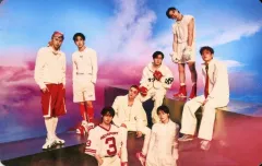 【中古】コレクションカード(男性) Stray Kids/集合(8人)/横型・裏面黒/CD「KARMA」HMV ラッキードローイベント特典フォトカードA