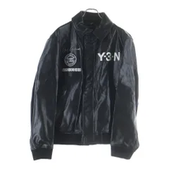 NEIGHBORHOOD (ネイバーフッド) 25AW ×Y-3 LEATHER BOMBER ワイスリー レザーボンバージャケット ブルゾン ブラック 25268YTN-JK04Sのサムネイル