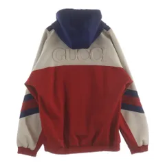 GUCCI (グッチ) Neoprene Half-Zip Webbed Jacket 706413 ナポレオン ハーフジップ ジャケット マルチカラーのサムネイル