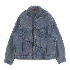 Supreme デニムジャケット XL Sロゴ トラッカージャケットシュプリーム