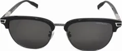 サングラス モンブラン プラスチック ブラック/グレー色 MONTBLANC bowl 3255QMB0040S005のサムネイル