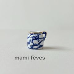 オートクチュール　フェーブ　フランス　陶器　ミニチュア　置物　シャネル フェーヴ ハイヒール オートクチュールとファッション フランス