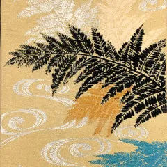 夏・単衣京袋帯 付下げ・小紋・紬にも[あE432]