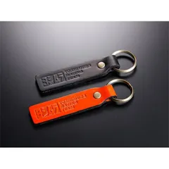 YOSHIMURA ヨシムラ 903-215-4200 レザーキーホルダー ブラックのサムネイル