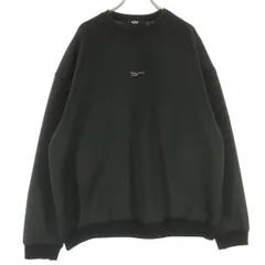 美品 AZUL by moussy アズールバイマウジー 刺繍 長袖 スウェット L ブラック メンズ 古着のサムネイル