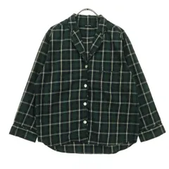 FREAK'S STORE フリークスストア チェック柄 長袖 シャツジャケット F グリーン系 レディース 古着のサムネイル