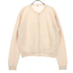 UNIQLO : C ユニクロシー カシミヤ 長袖 ニットカーディガン M ピンク レディース 古着