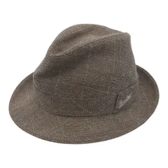Borsalino ボルサリーノ ハット 59cm チェック柄 中折れ帽のサムネイル