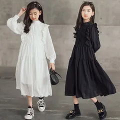 新品 子供服 ワンピース 長袖 フォーマル 女の子 入学式 キッズ 七五三 卒園式 子供 ドレス キッズドレス お受験 面接 発表会 結婚式 法事 長袖ワンピース mlhwu