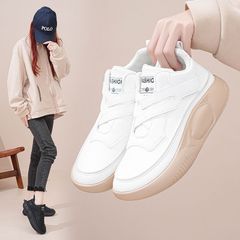신품 여성용 슬립 온 로우 톱 스니커즈 통기성 합성 커버의 캐주얼 신발 EVA 깔창 & 고무 구두창 포함 일상 착용 일 여행 캠퍼스에 다용도 mlisy
