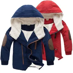 新品 ボアジャケット キッズ アウター 中綿コート ミリタリー ジャケット キッズ バイク ジャケット 子供服 上着 ミドル丈 暖かい 女の子 男の子 ジュニア 軽量 厚手 ロング丈 秋冬 防寒 無地 可愛い あったか フード付き  通園 mlmub