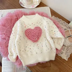 新品 ニットセーター セーター キッズ ラウンドネック 秋 冬 女の子 可愛い 暖かい 子供服 女の子秋子供服 キッズ服?子供服 プレゼント 内祝い 幼稚園 保育園 通園 グッズ 秋冬  キッズ 中厚 供服 男の子 ニット mlhpm