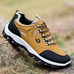 新品 トレッキングシューズ メンズ スニーカー 登山靴 メンズ ランニングシューズ ローカット ウォーキングシューズ　山登り ハイキング 耐摩耗性 疲れにくい 滑りにくい mllfmのサムネイル