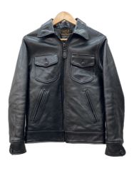 美品】SCHOTT 120US NAKED COW G-JACKET 38 黒 - メルカリ
