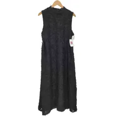 ザラ ZARA フリンジ付き ミディ丈 ワンピース レディース import：M 