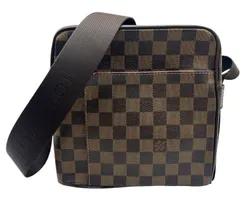【中古】LOUIS VUITTON ルイヴィトン オラフPM N41442 MI0035 ダミエ ダミエエベヌ ショルダーバッグ 肩掛け 人気 お洒落 ヴィトン LV レディース メンズ ユニセックス 【ブランドギャラリー東心斎橋店】 ルイ・ヴィトン LOUIS VUITTON オラフPM N41442 ダミエ レディース