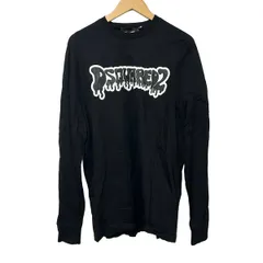 DSQUARED2(ディースクエアード) 長袖Tシャツ サイズXXL XL メンズ美品  - 黒×白 クルーネックのサムネイル