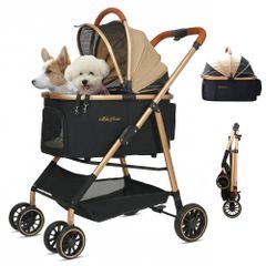 週末限定価格】pettena Night ペテナペットカート犬用カート分離式
