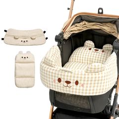 PETTENA TERRA ペットカート クッション かわいいクマ 2点セット